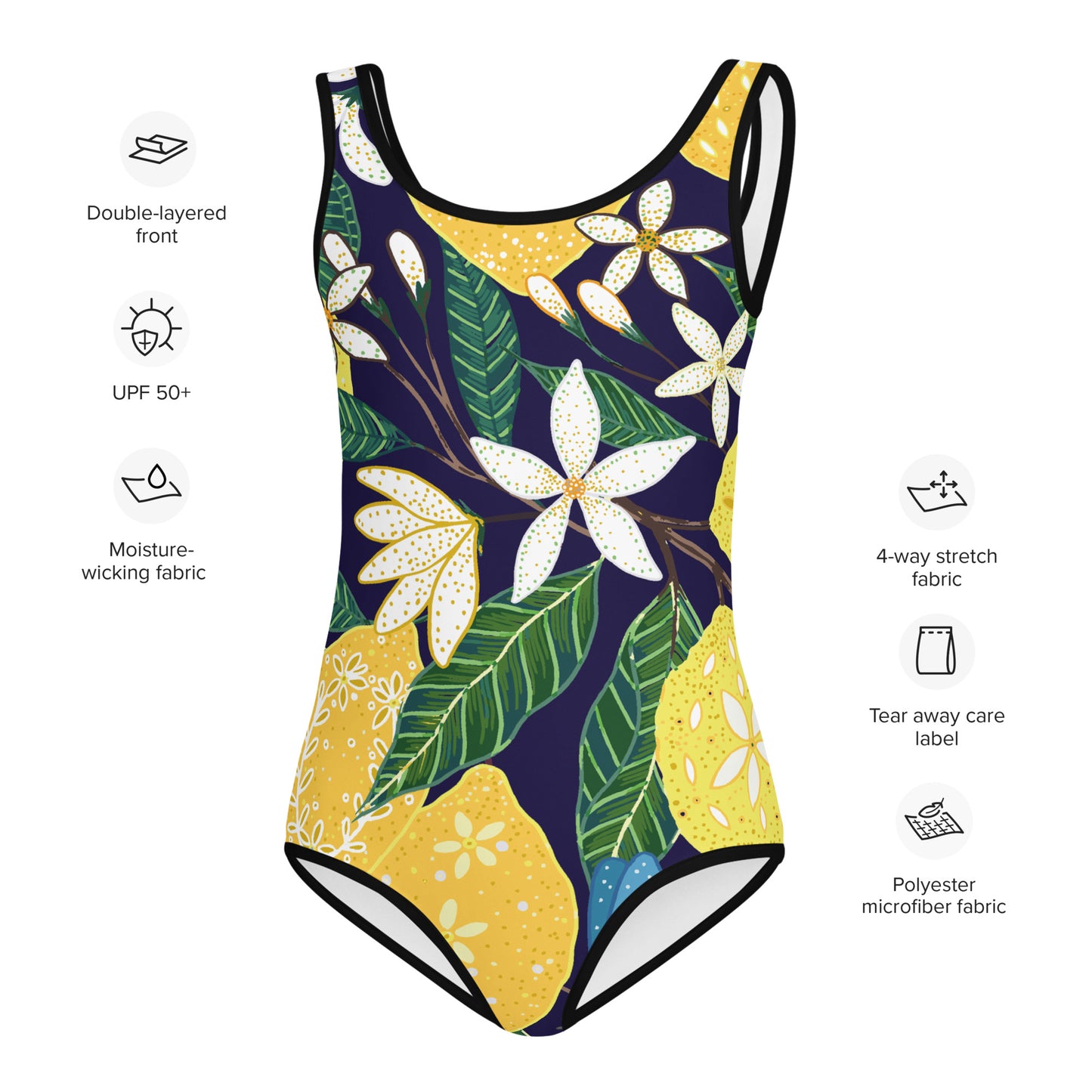 Lemon Me Crazy | Kids Swimsuit