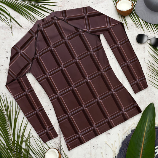 All Over Chocolate | Men's Rash Guard