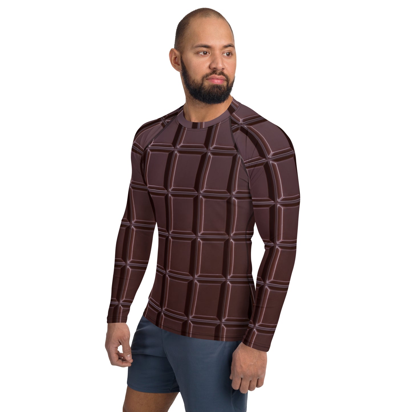 All Over Chocolate | Men's Rash Guard