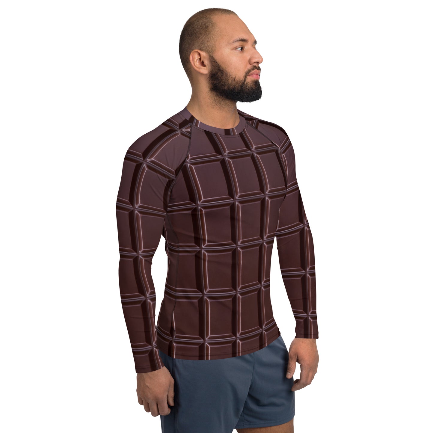 All Over Chocolate | Men's Rash Guard