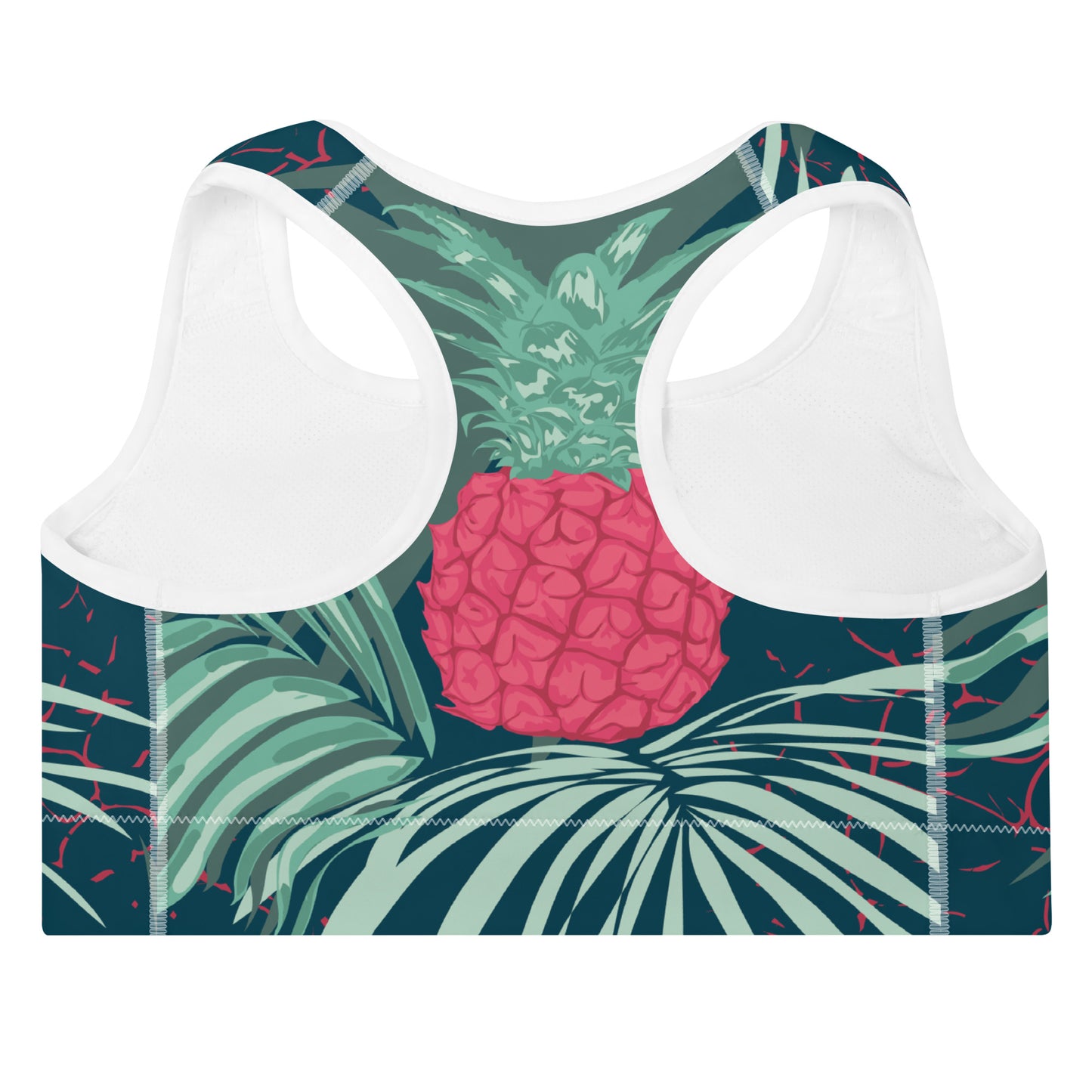 Red Pineapple | Padded Sports Bra