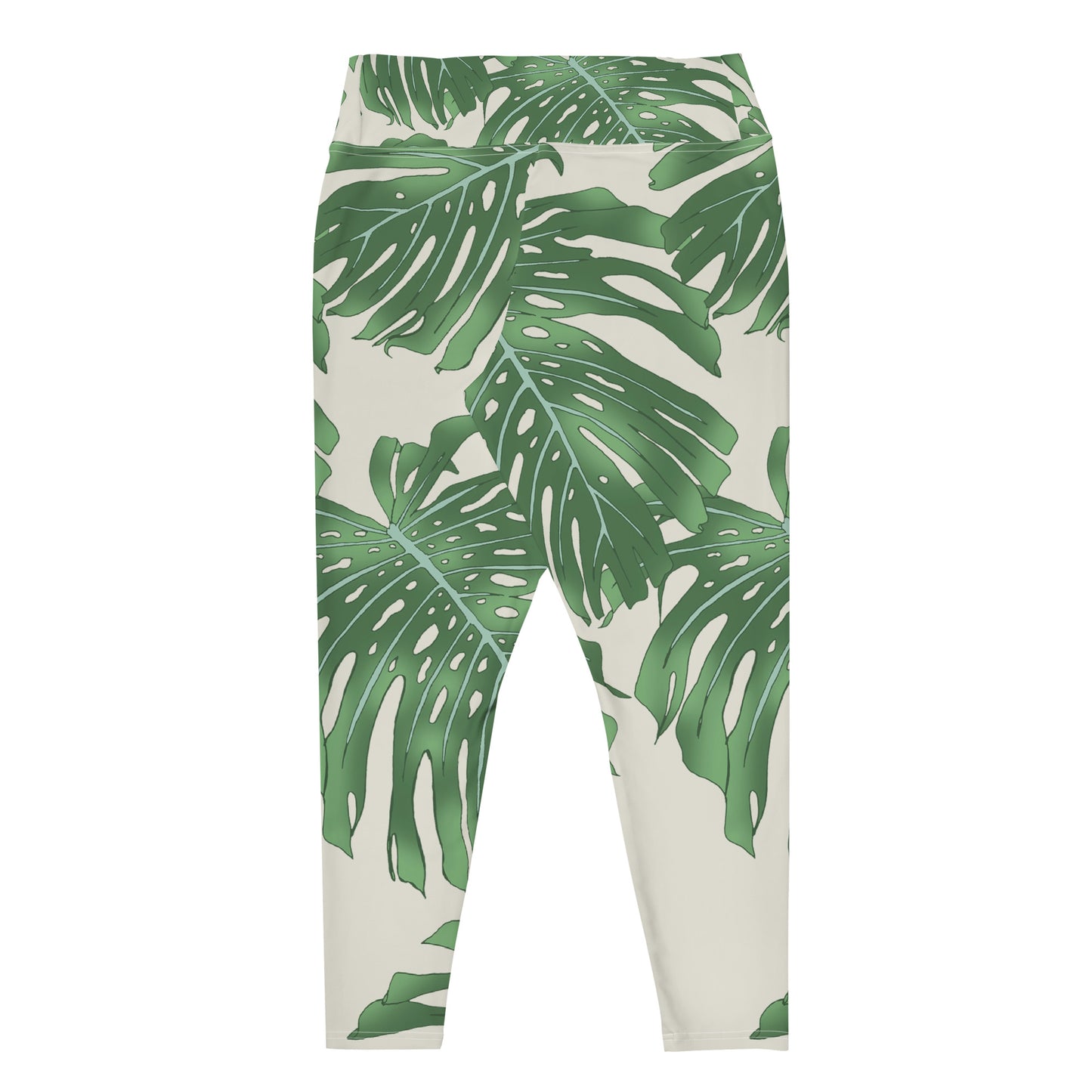 Palm Beach Vacay | Plus Size Leggings