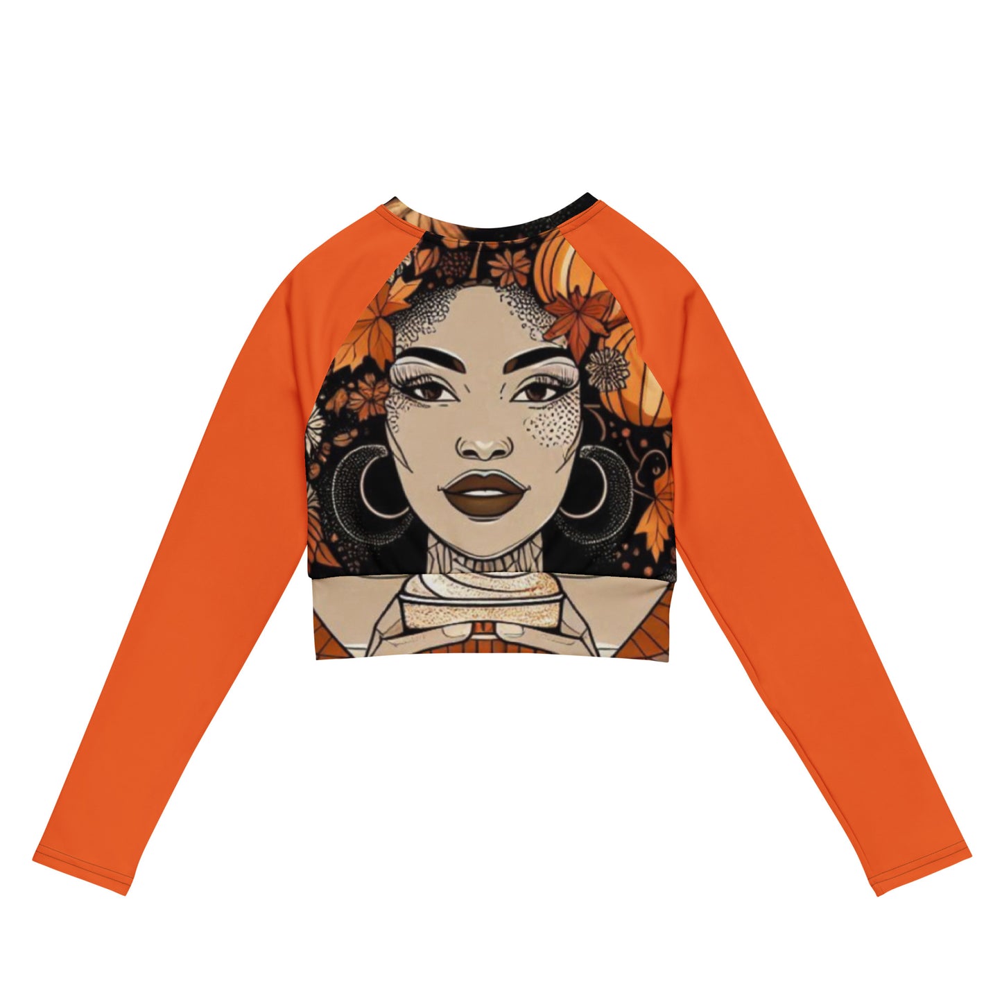 Autumn Queen | | long-sleeve crop top