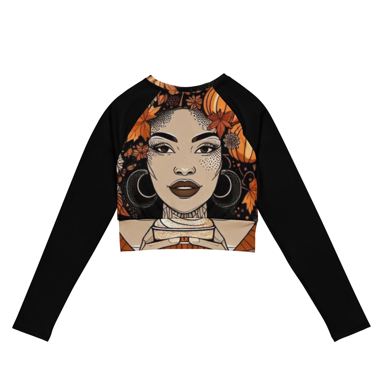 Autumn Queen | | long-sleeve crop top