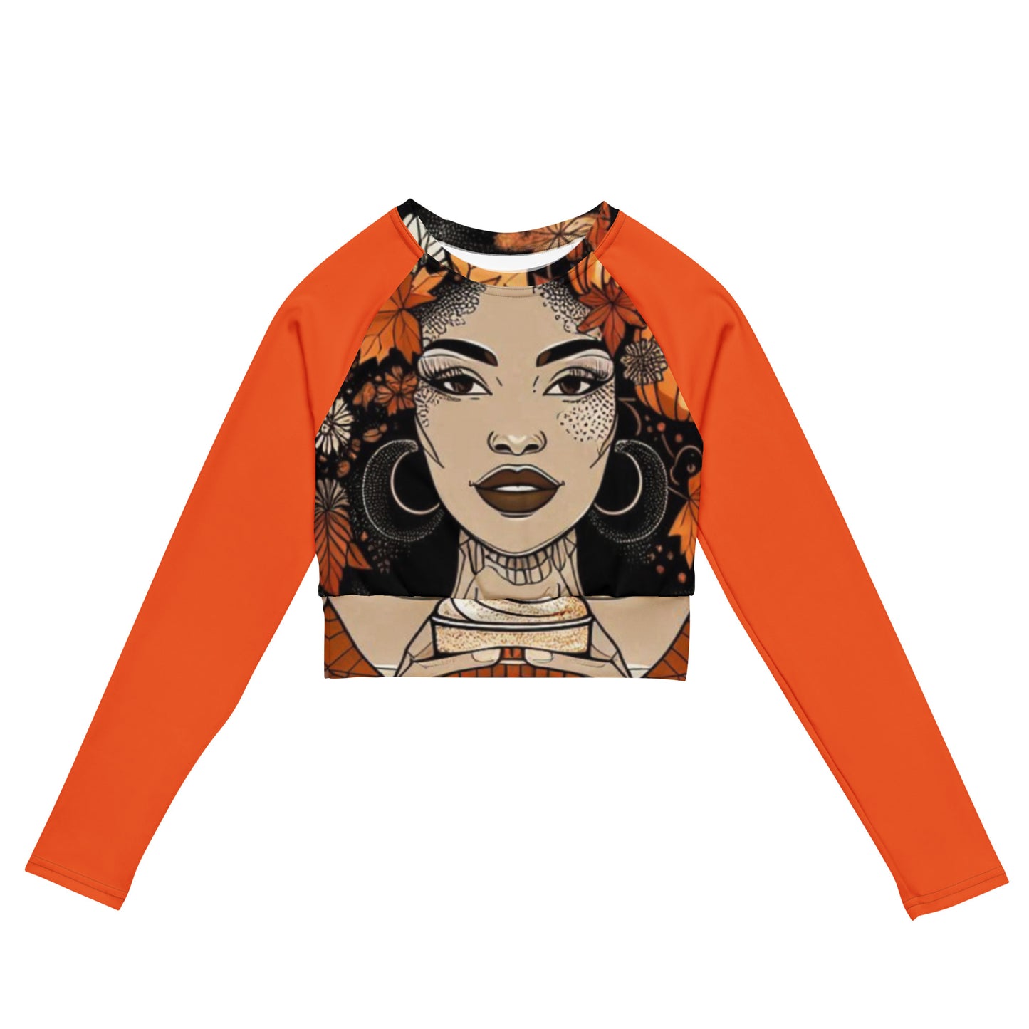 Autumn Queen | | long-sleeve crop top