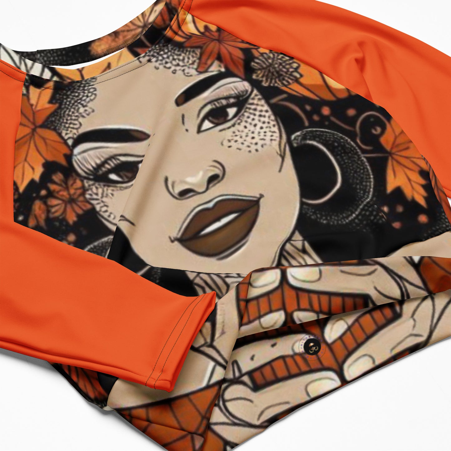 Autumn Queen | | long-sleeve crop top