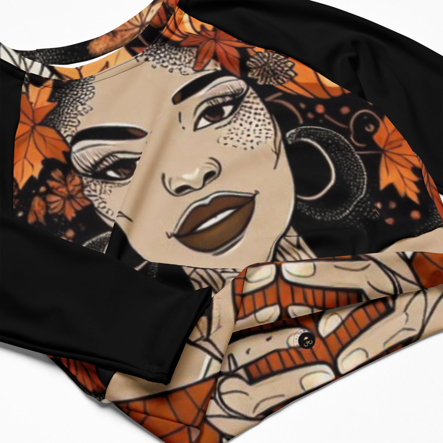 Autumn Queen | | long-sleeve crop top