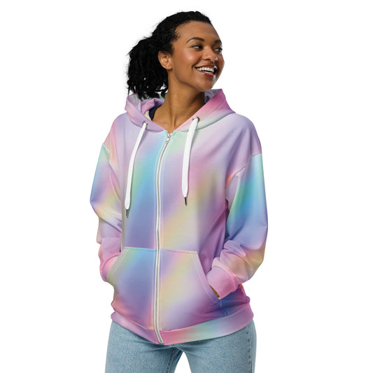 Cotton Candy 🍭 Colors | zip hoodie