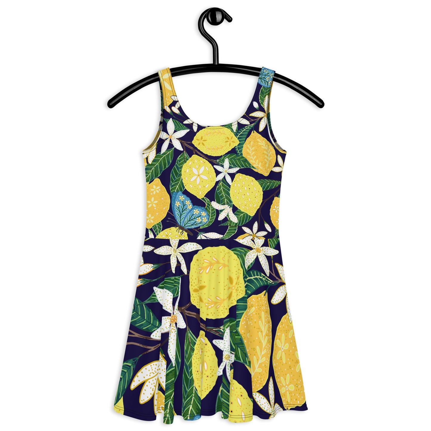 Lemon Me Crazy | Skater Dress