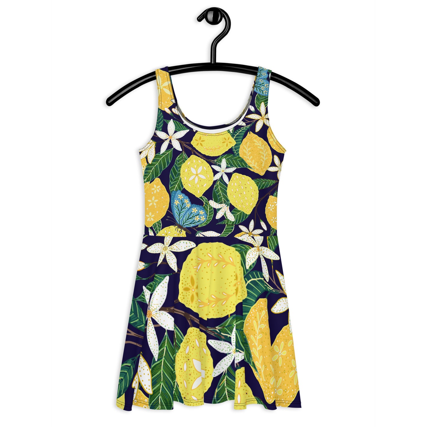 Lemon Me Crazy | Skater Dress