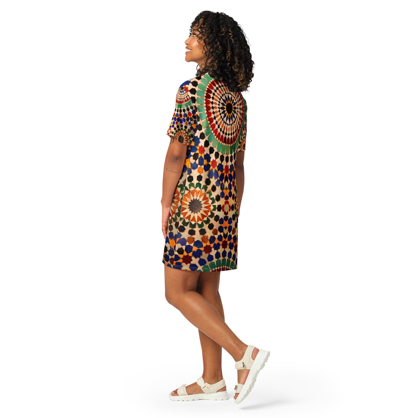 Boho T-shirt dress