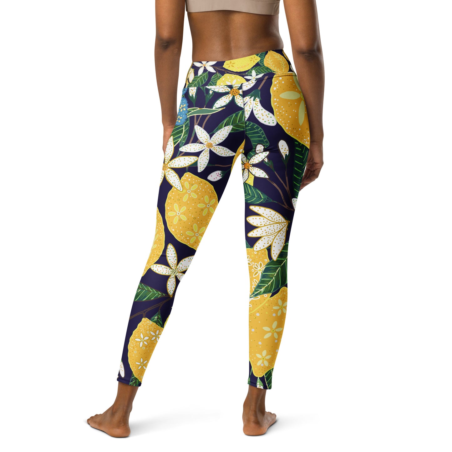 Lemon Me Crazy | Yoga Leggings