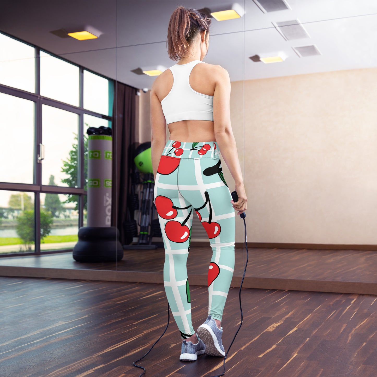 Very Cherry | Yoga Leggings