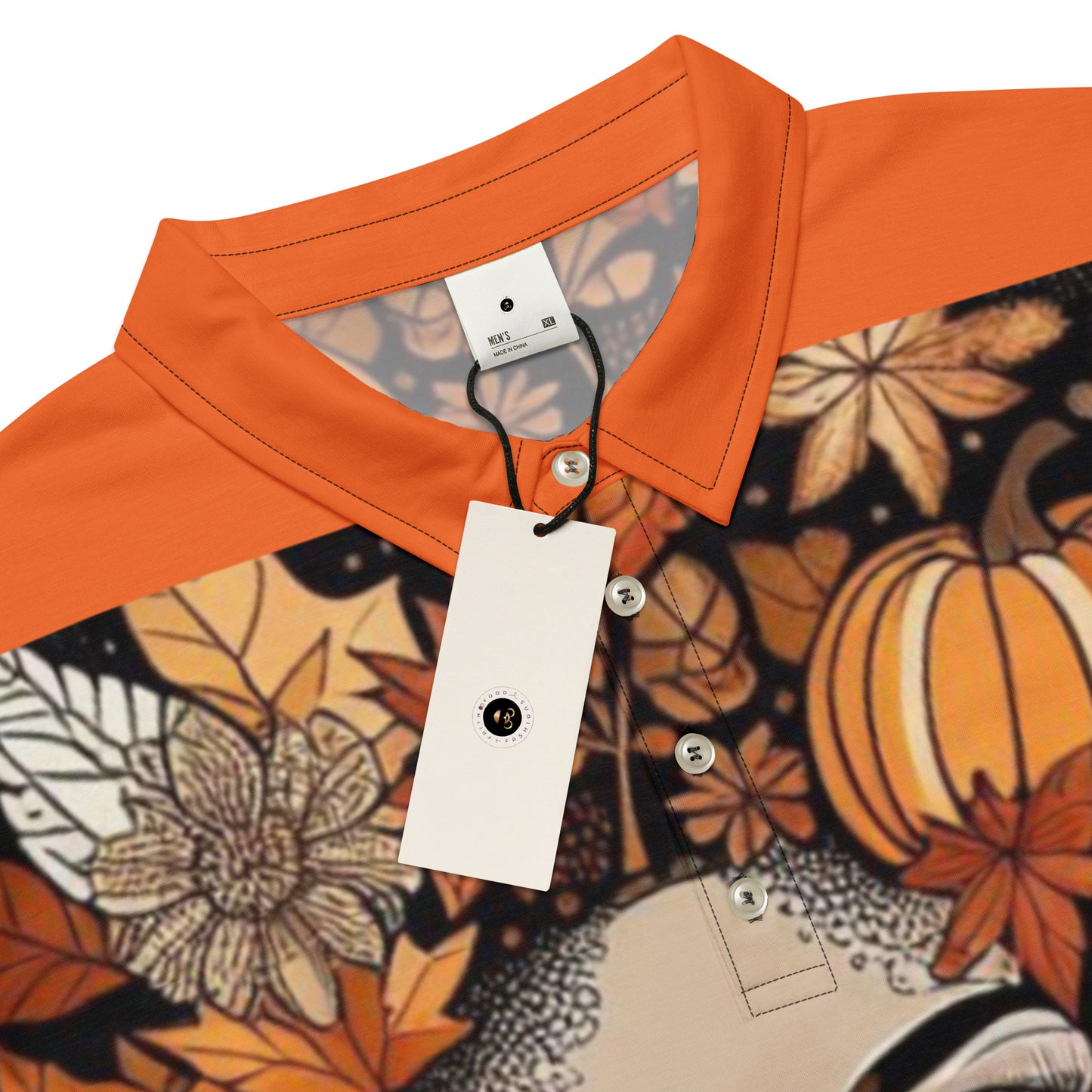 Autumn Queen | | Men’s slim fit polo (orange)