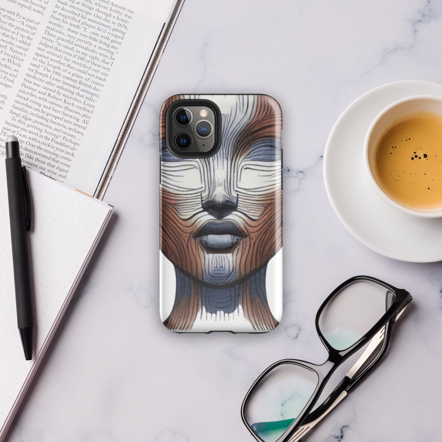 Givin' Blu Face | | Tough Case for iPhone®