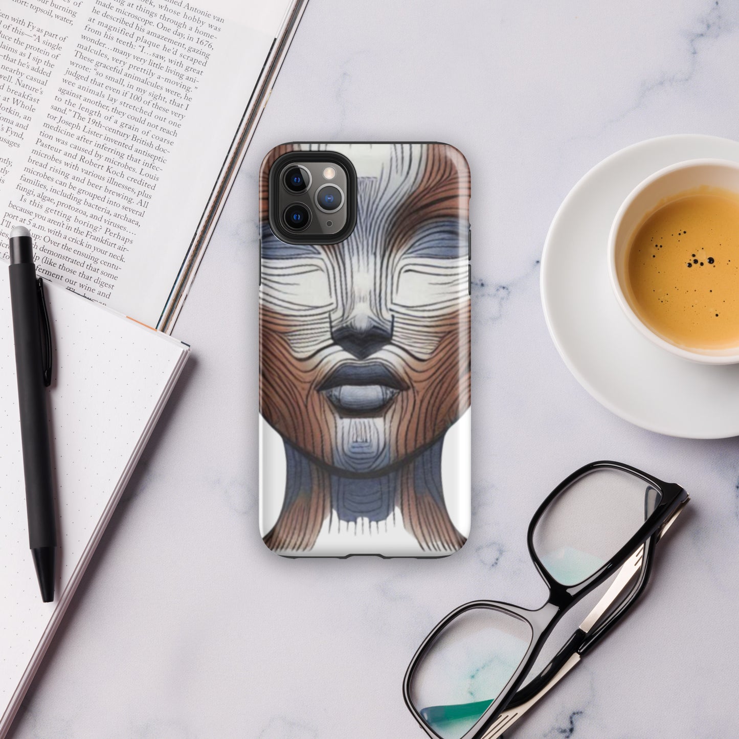 Givin' Blu Face | | Tough Case for iPhone®