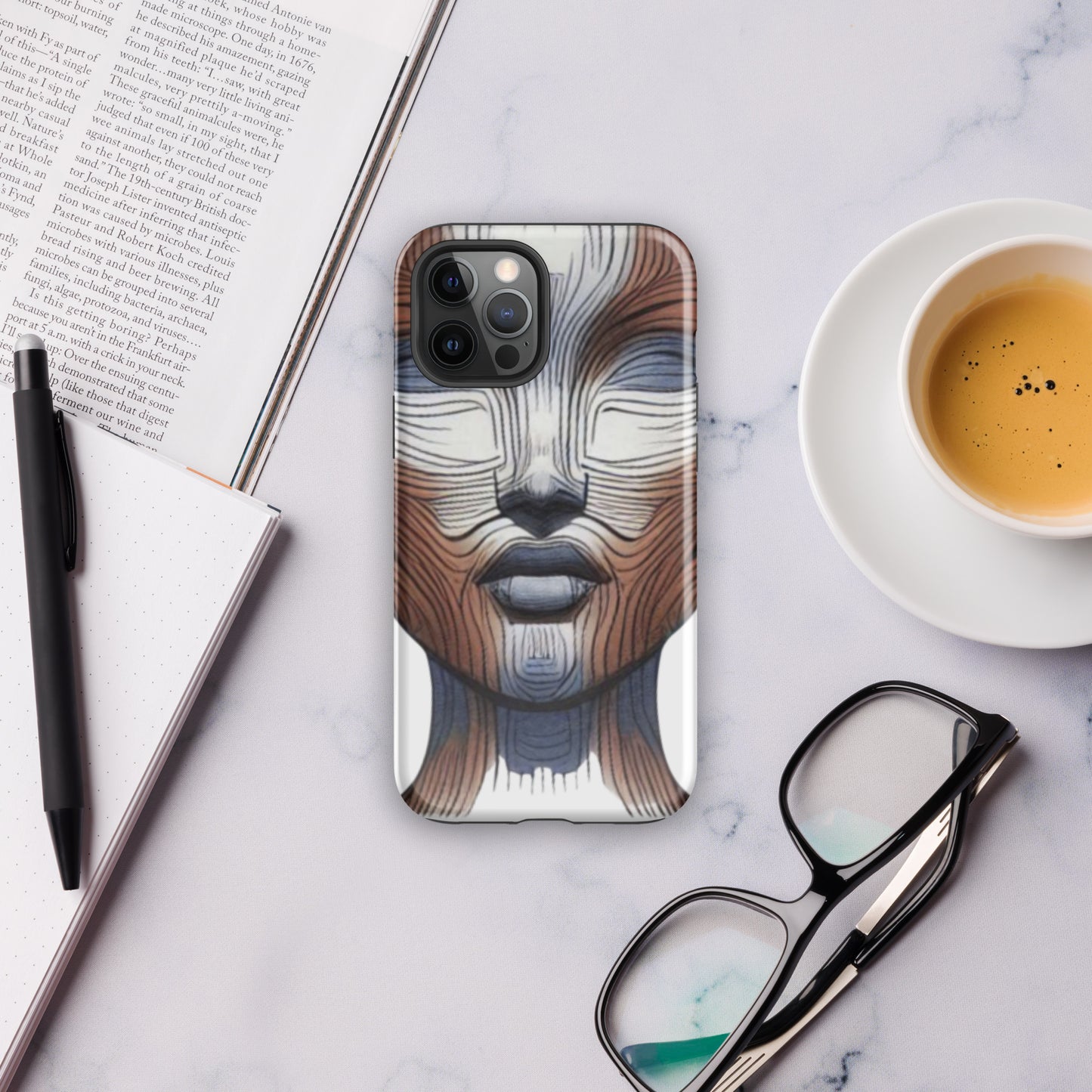 Givin' Blu Face | | Tough Case for iPhone®