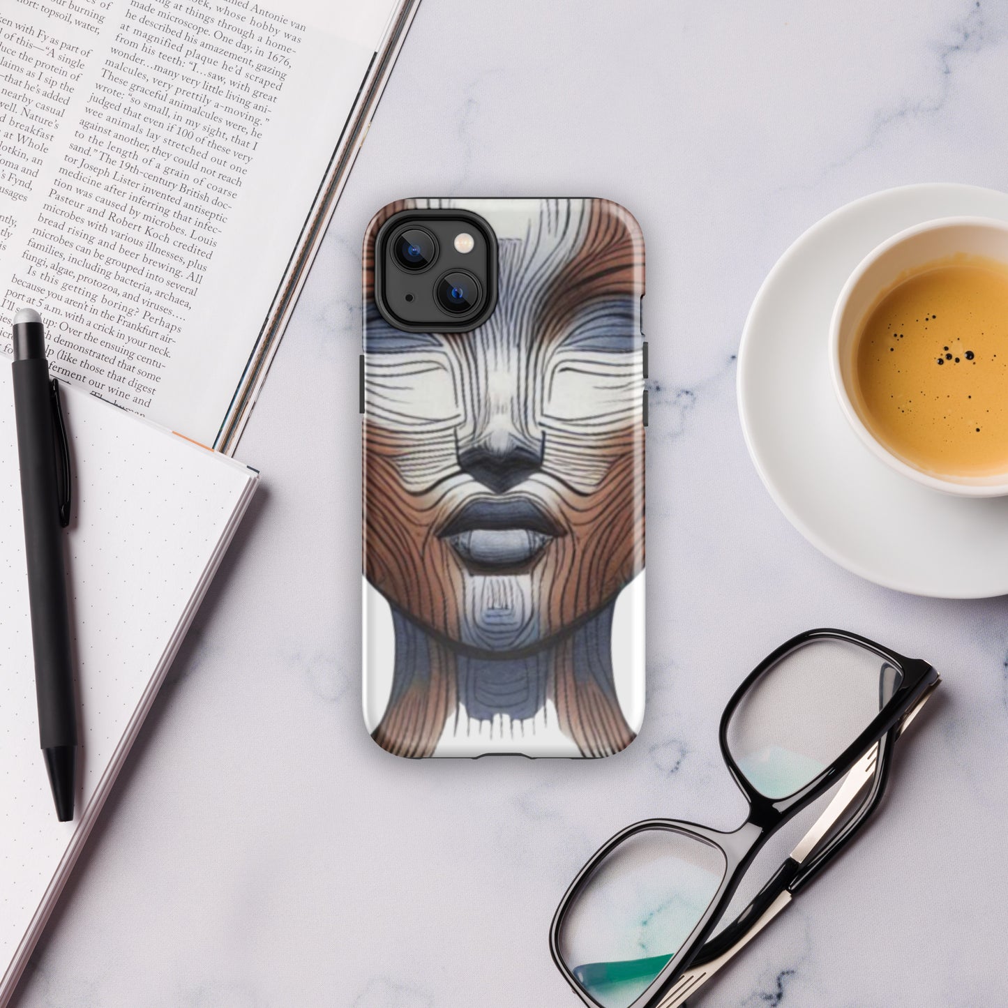 Givin' Blu Face | | Tough Case for iPhone®