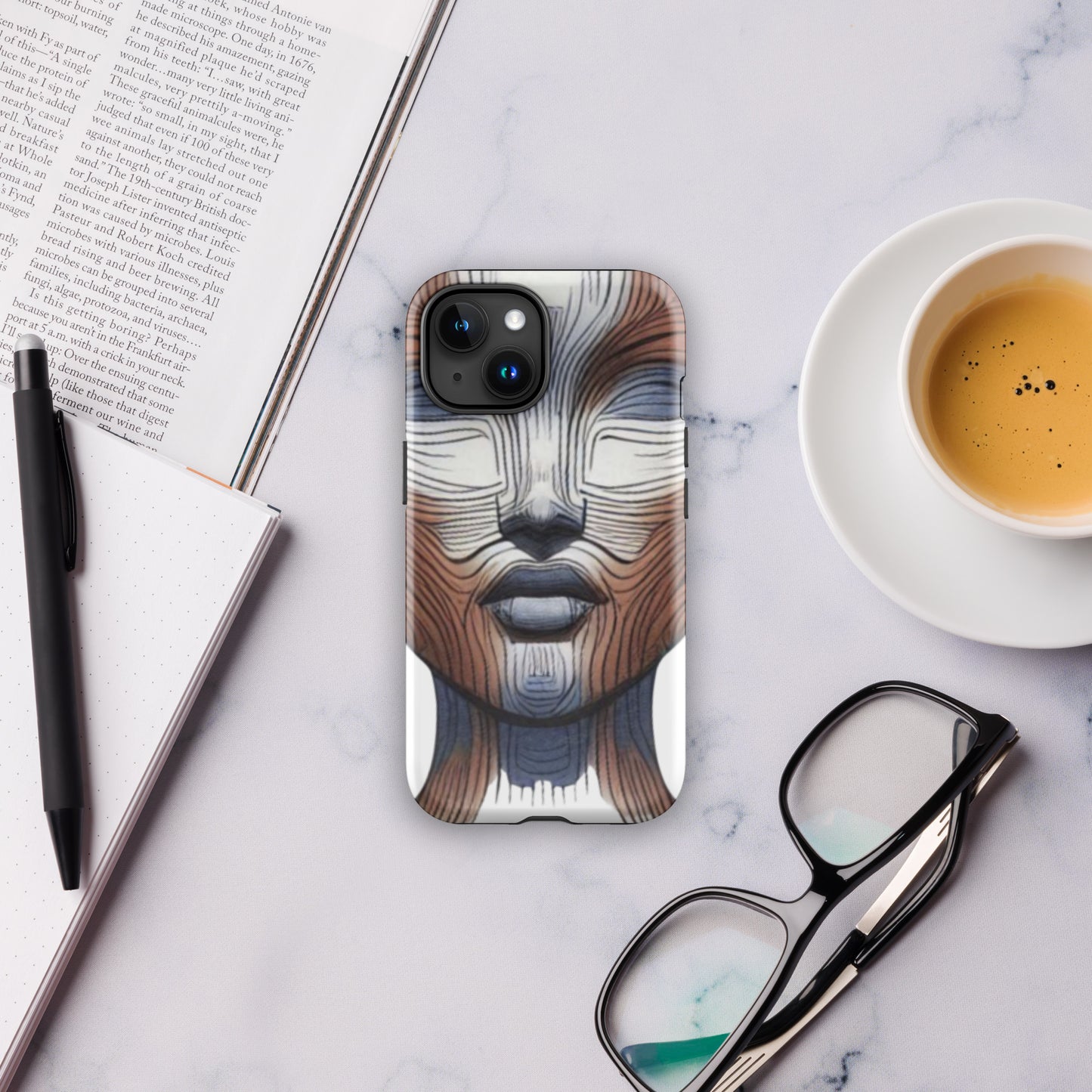 Givin' Blu Face | | Tough Case for iPhone®