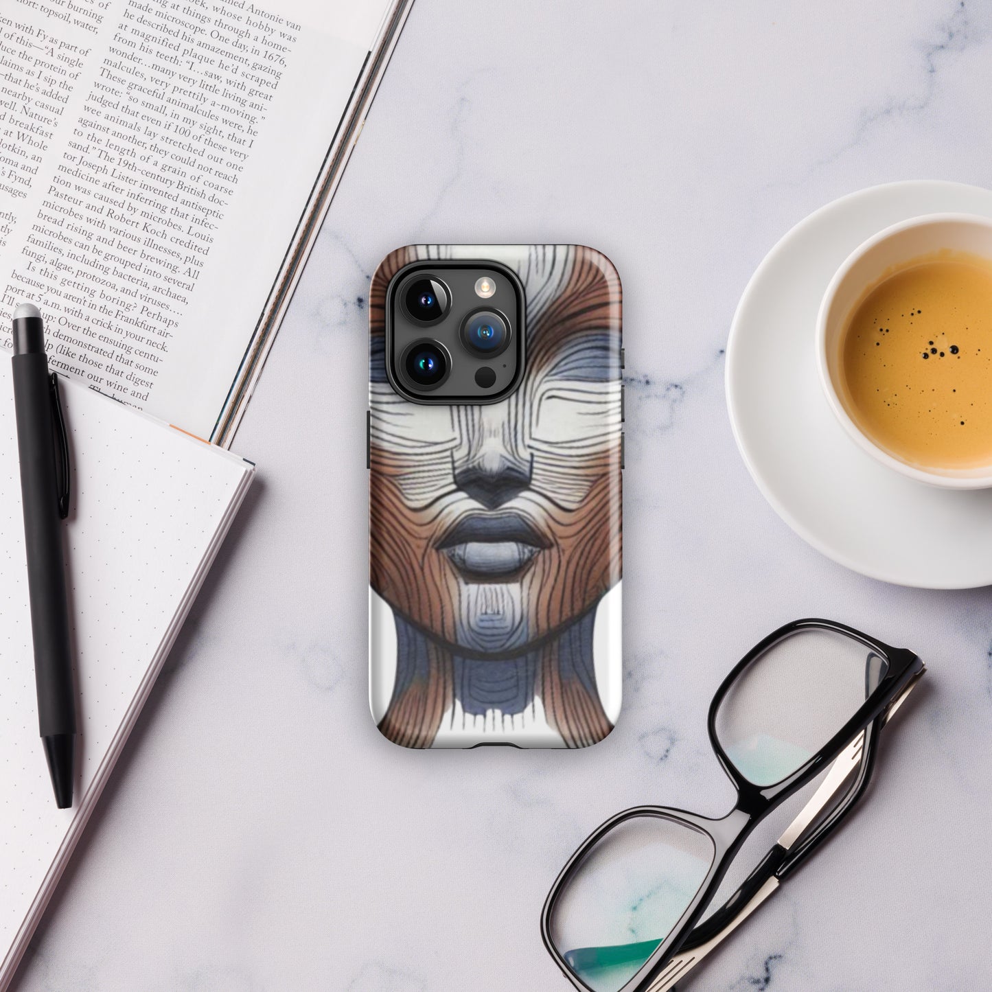 Givin' Blu Face | | Tough Case for iPhone®