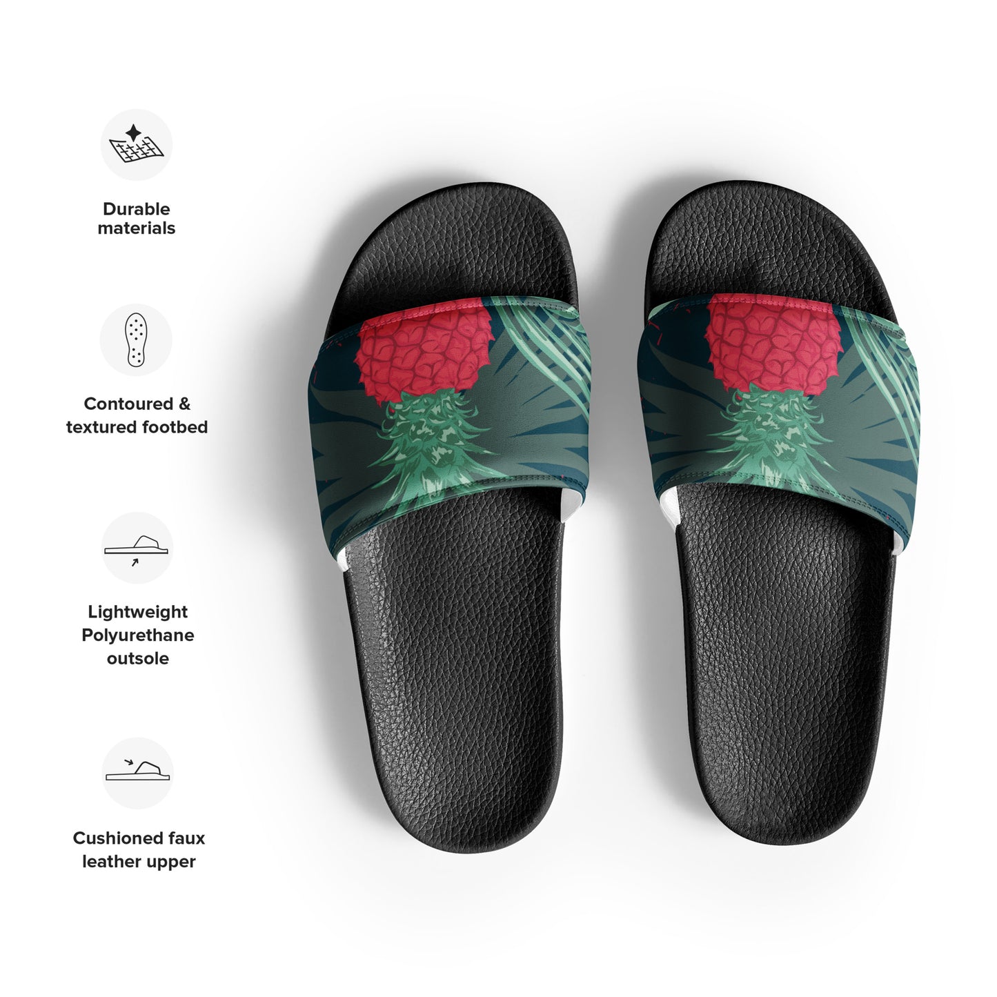 Red Pineapple | Women's slides