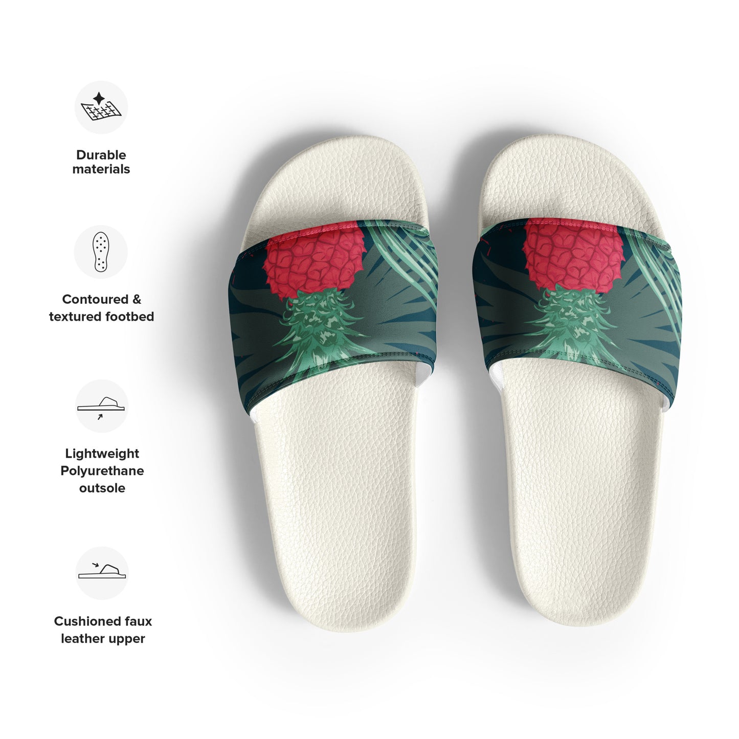 Red Pineapple | Women's slides