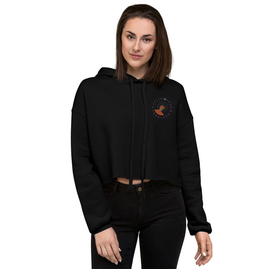 Faith Food Fashions | Emblem Logo| Crop Hoodie